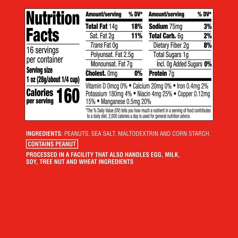 slide 4 of 4, Lightly Salted Dry Roasted Peanuts - 16oz - Good & Gather™, 16 oz