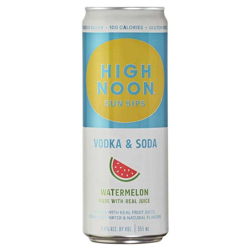 slide 4 of 14, High Noon Vodka Hard Seltzer Mixed Pack - 12pk/355ml Cans, 12 ct, 355 ml