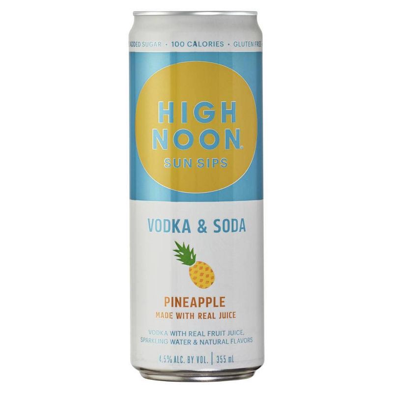 slide 5 of 14, High Noon Vodka Hard Seltzer Mixed Pack - 12pk/355ml Cans, 12 ct, 355 ml