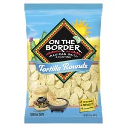 On The Border 10.5 oz On The Border Tortilla Rounds Chips