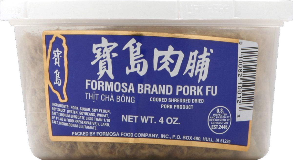 slide 3 of 3, Formosa Cooked Dried Pork Fu, 4 oz