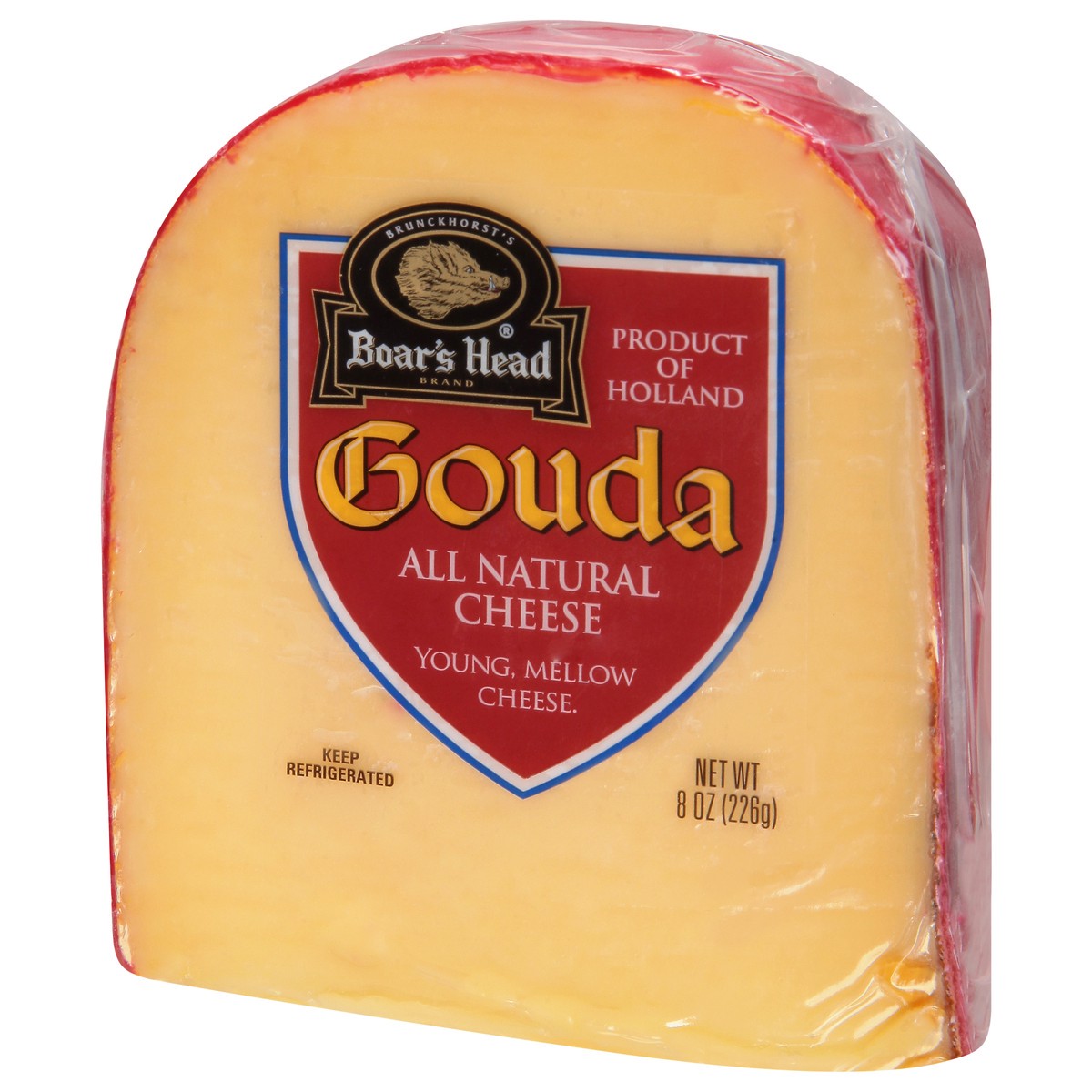 slide 7 of 9, Boar's Head Gouda Cheese, 8 oz
