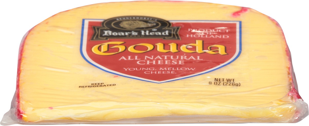 slide 9 of 9, Boar's Head Gouda Cheese, 8 oz
