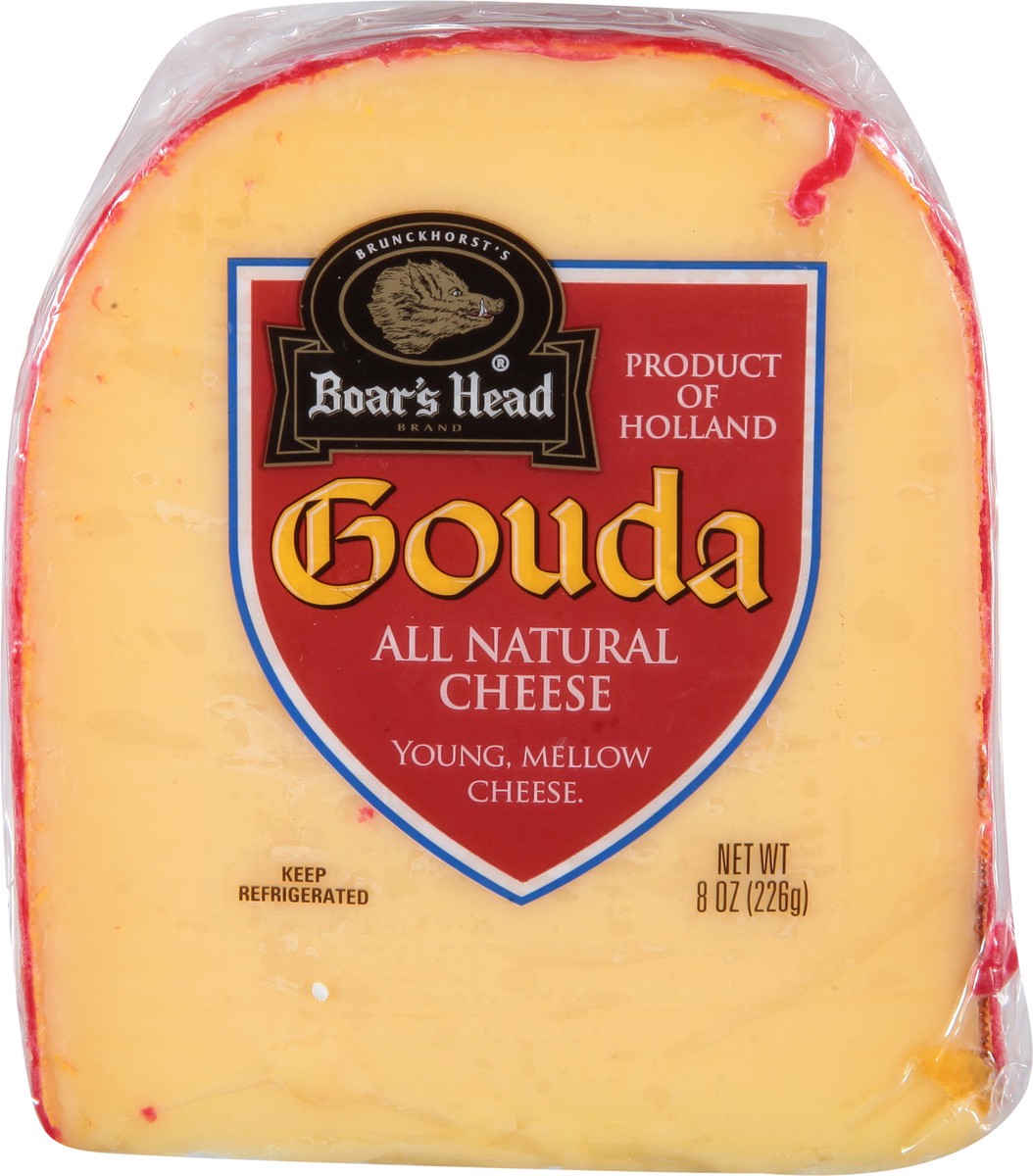 slide 6 of 9, Boar's Head Gouda Cheese, 8 oz