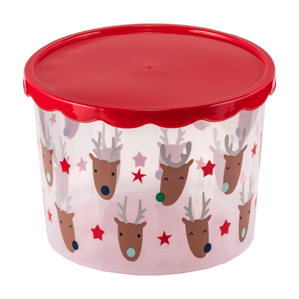 slide 1 of 1, Holiday Home Reindeer Food Container, 94 oz