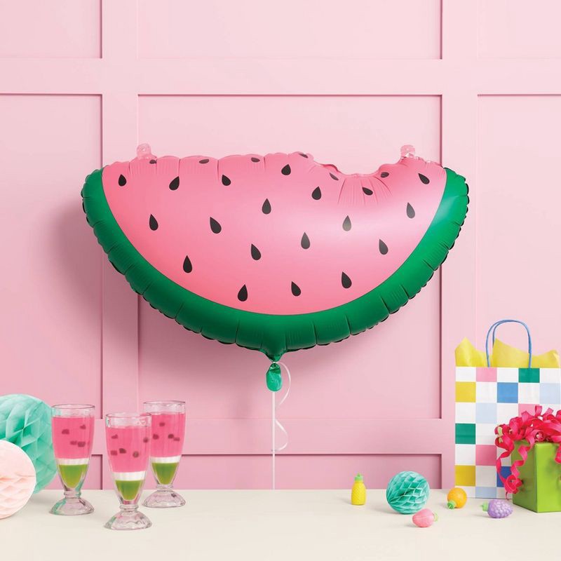 slide 2 of 2, 7.5" Grosgrain Fabric Swirl Gift Bow Dark Pink - Spritz™, 1 ct