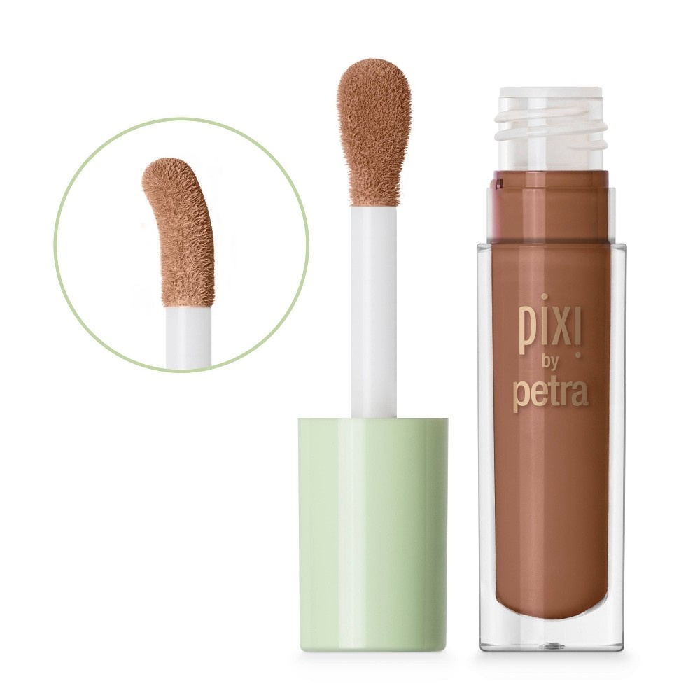 slide 2 of 3, Pixi by Petra Pat Away Concealing Base - Mocha - 0.13oz, 0.13 fl oz