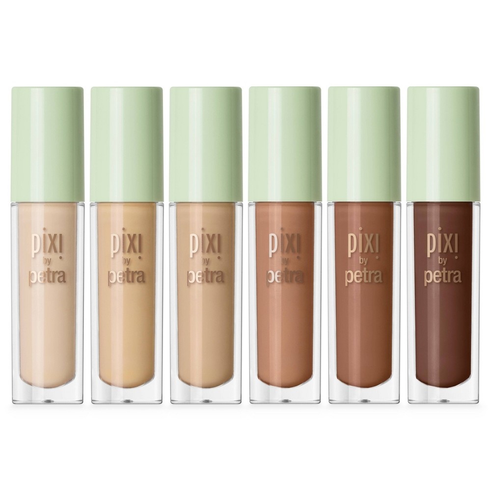 slide 3 of 3, Pixi by Petra Pat Away Concealing Base - Mocha - 0.13oz, 0.13 fl oz