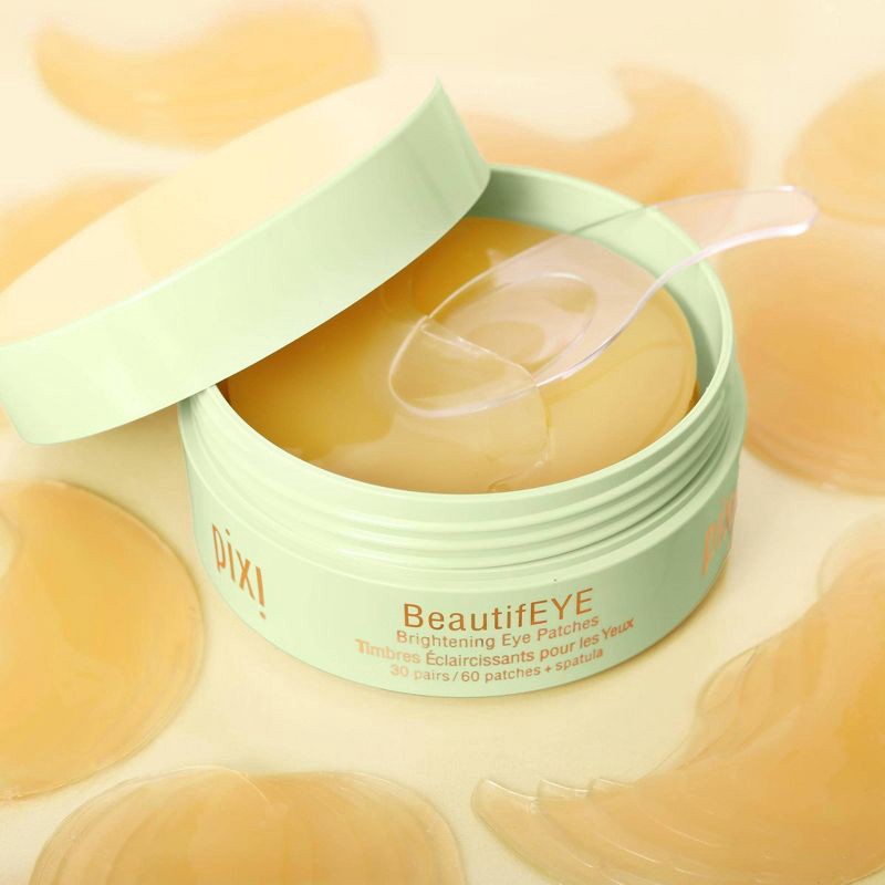 slide 5 of 7, Pixi BeautifEYE Brightening Eye Patches with Vitamin C - 60ct, 60 ct