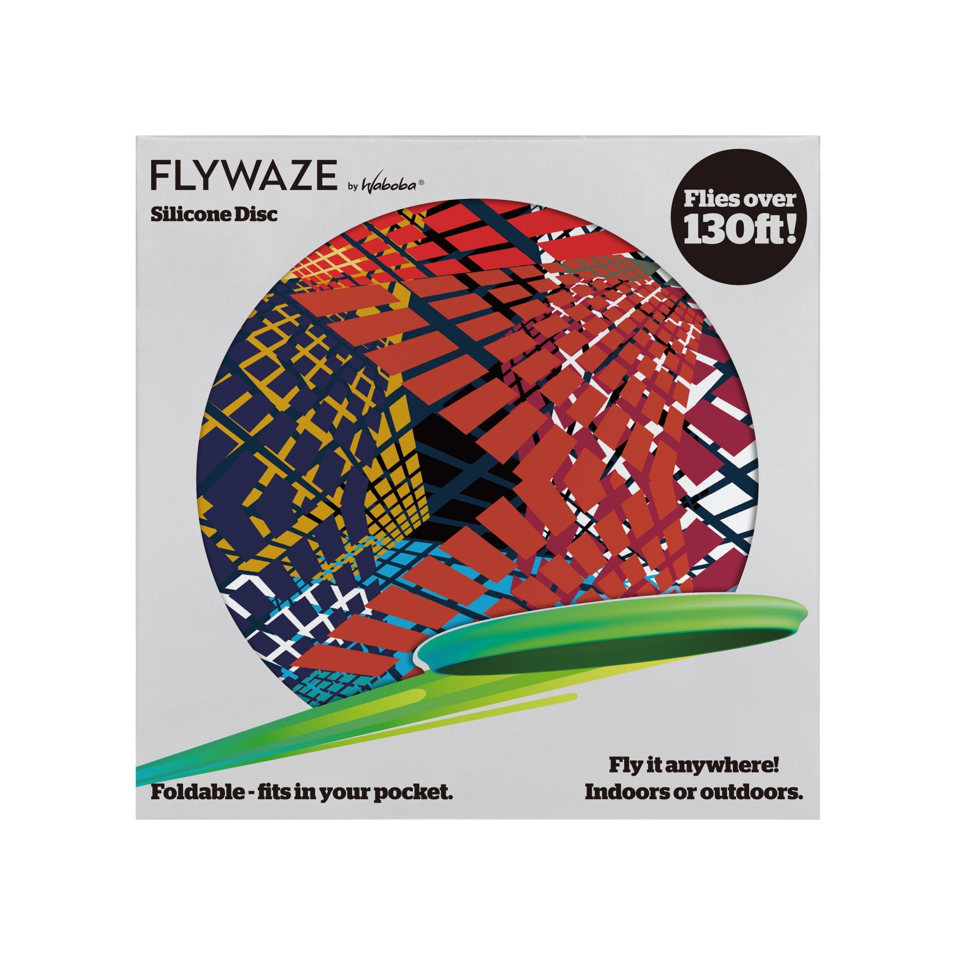 slide 1 of 12, Waboba Flywaze Silicone Flying Disc, 1 ct