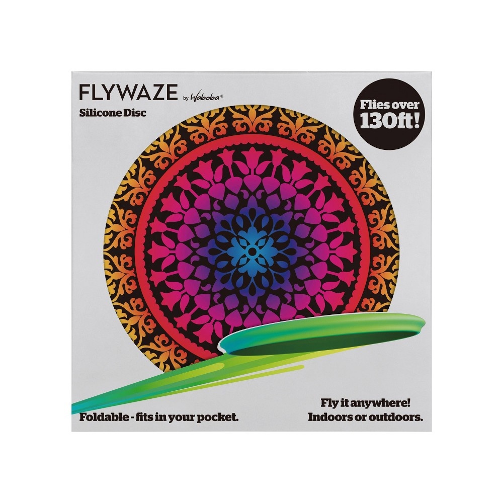slide 6 of 12, Waboba Flywaze Silicone Flying Disc, 1 ct