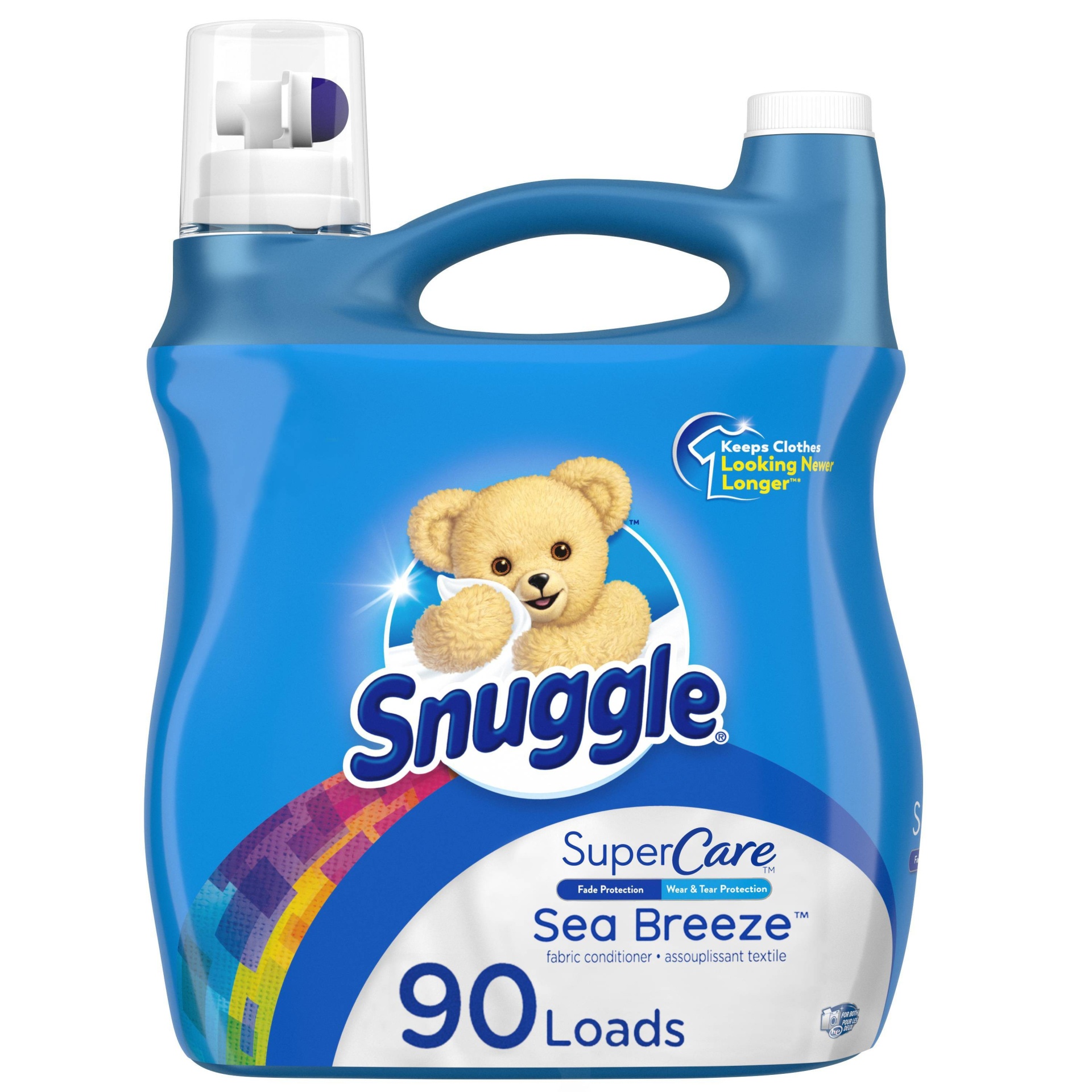 slide 1 of 3, Snuggle Supercare Sea Breeze Liquid Fabric Softener - 95 fl oz, 95 fl oz