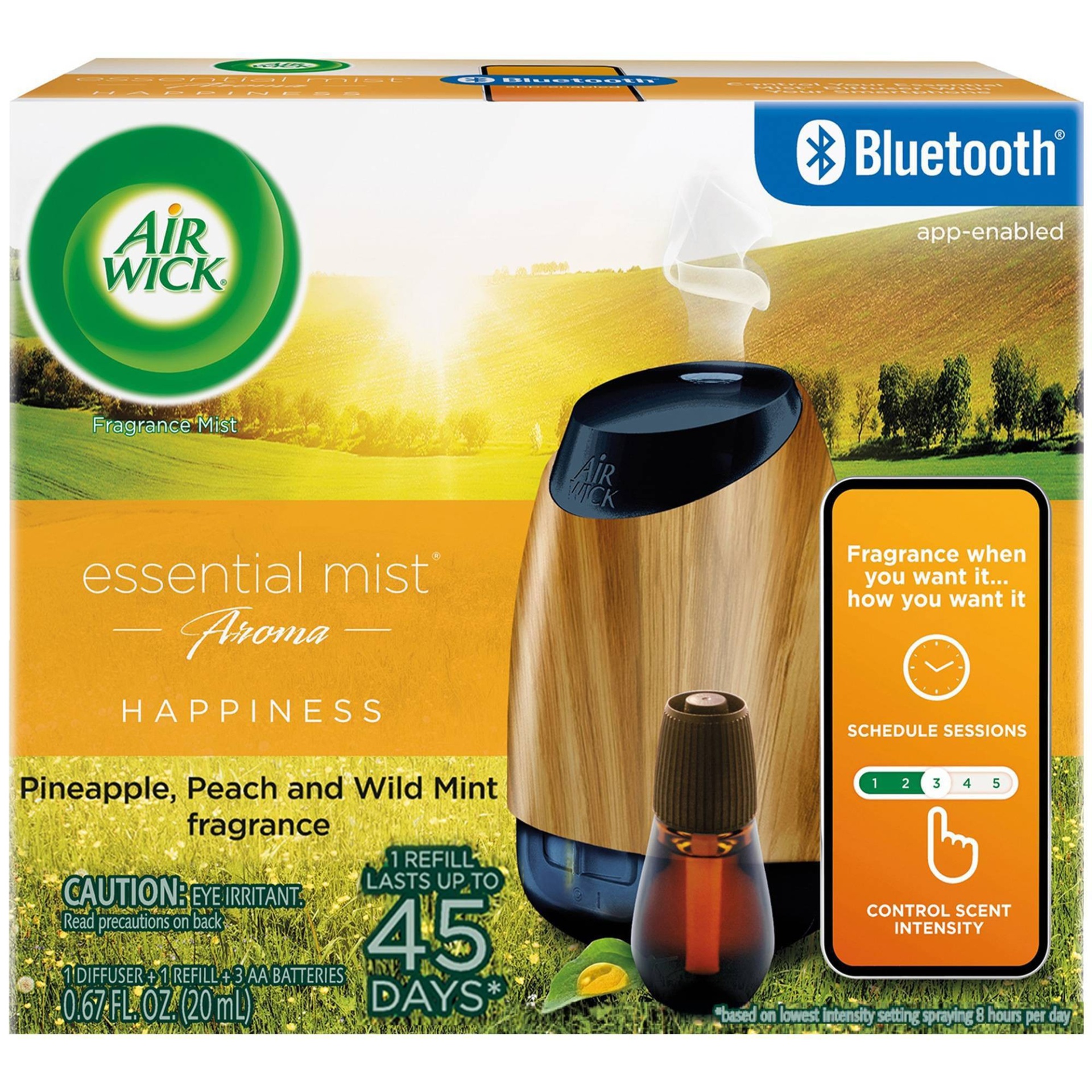 slide 1 of 5, Air Wick Essential Mist Bluetooth Connected Device, 1 ct
