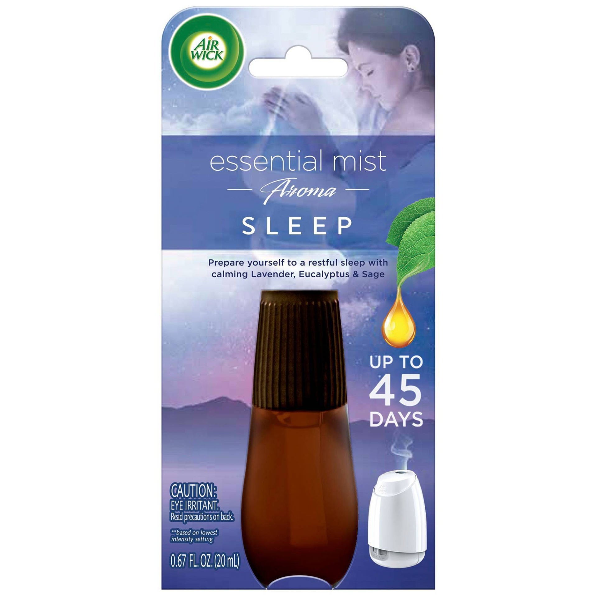 slide 1 of 7, Air Wick Essential Mist Aromatherapy Sleep Refill, 1 ct