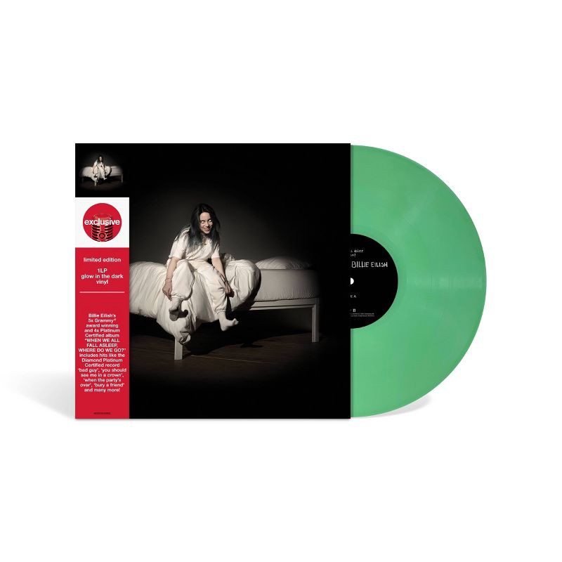 slide 1 of 1, Universal Music Group Billie Eilish - WHEN WE ALL FALL ASLEEP, WHERE DO WE GO? (Target Exclusive, Glow in the Dark Vinyl), 1 ct