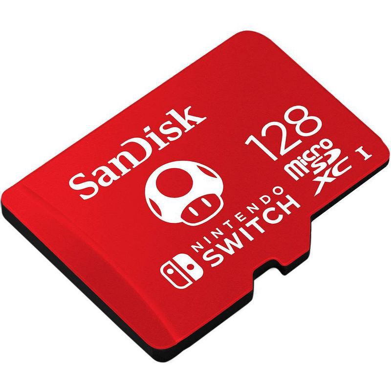 slide 2 of 5, SanDisk 128GB microSDXC Memory card, Licensed for Nintendo Switch, 1 ct