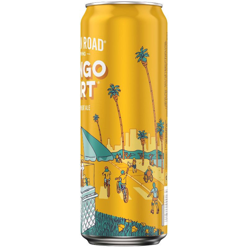 slide 4 of 10, Golden Road Brewing Golden Road Mango Cart Wheat Ale Beer - 25 fl oz Can, 25 fl oz