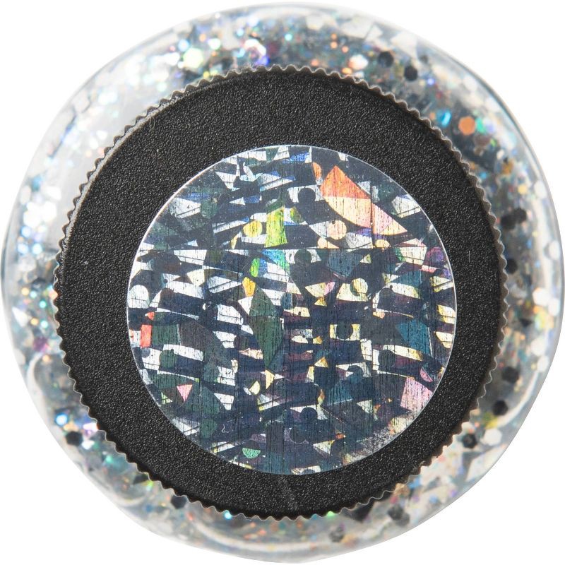 slide 4 of 6, Delta Ceramcoat Glitter Explosion Acrylic Paint (2 fl oz) Silver: Low-Odor, Multi-Surface, Non-Toxic Craft Paint, 2 fl oz