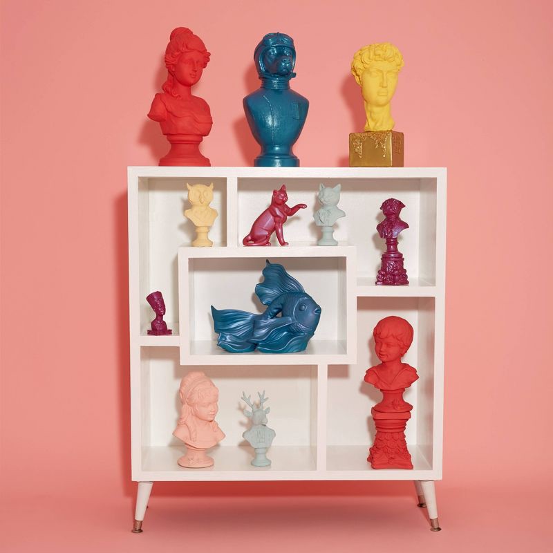 slide 4 of 7, Delta Ceramcoat Glitter Explosion Acrylic Paint 2 fl oz Blue, 2 fl oz