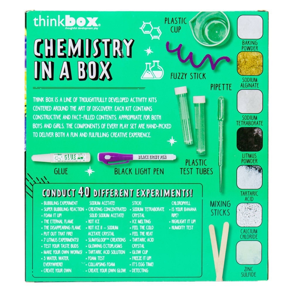 slide 2 of 5, Think Box Thinkbox 19pc Chemistry in a Box Craft Activity Kit, 19 ct