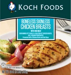 Koch Chicken Breasts Bnls Skls Frozen - 48 Oz