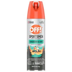 OFF! Familycare Smooth & Dry Aerosol Personal Repellents and Bug Spray - 4oz