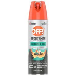 OFF! Familycare Smooth & Dry Aerosol Personal Repellents and Bug Spray - 4oz