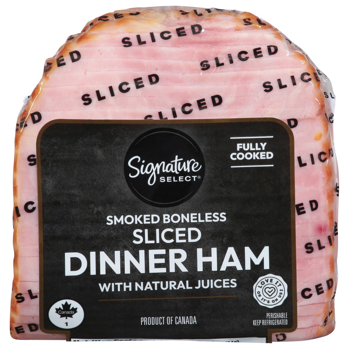 slide 3 of 4, Signature SELECT Sliced Ham Quarter - 2 Lb, per lb