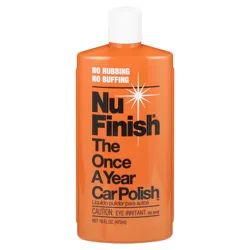 Nu Finish The Once A Year Car Polish bottle