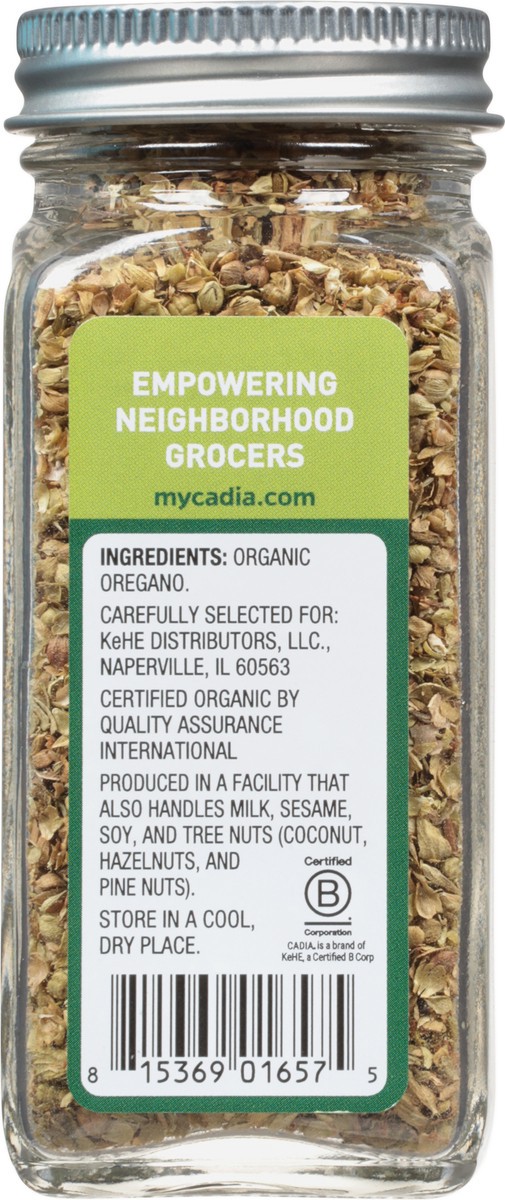 slide 3 of 11, Cadia Spice Oregano Org, 0.5 oz