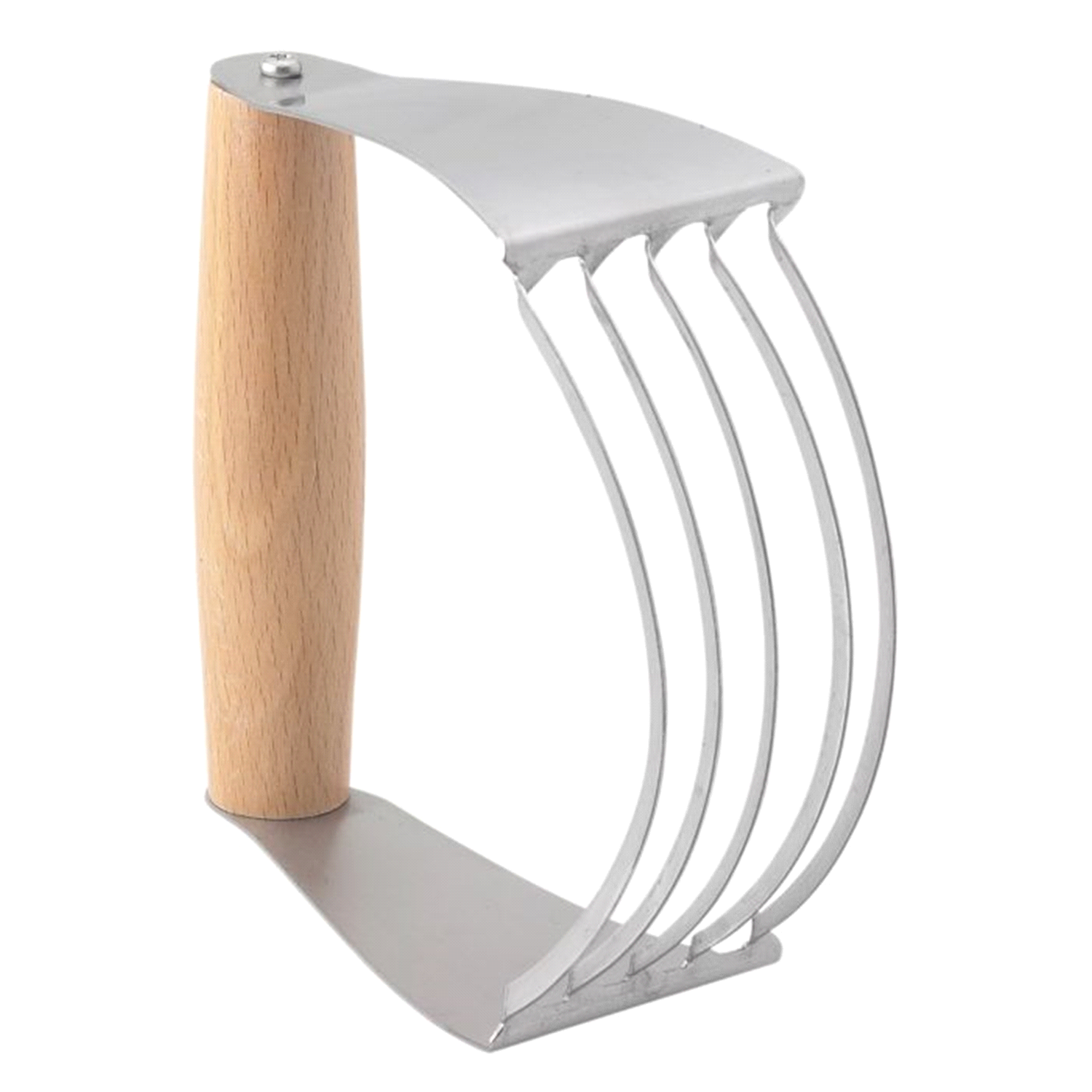 slide 1 of 1, Mrs. Anderson's Baking Pastry Blender, Wooden Handle, 4.5 in