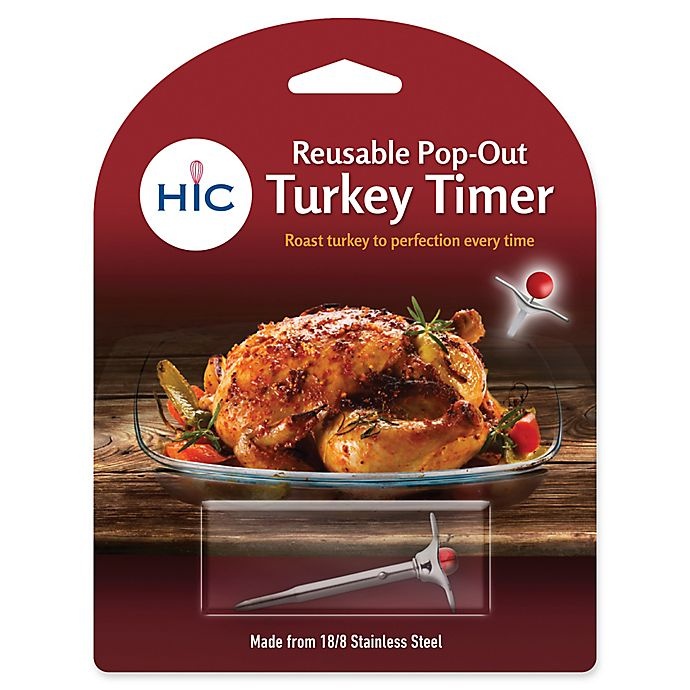 slide 2 of 2, Harold Import Co. Reusable Pop-Out Turkey Timer, 1 ct