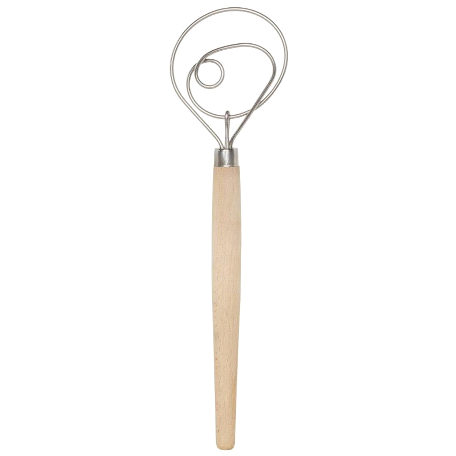 slide 1 of 1, Mrs. Anderson's Baking Dough Whisk, 12", 12 in