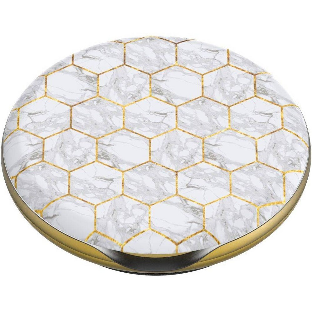 slide 3 of 7, PopSockets PopGrip Lips Cell Phone Grip & Stand - Burt's Bees Marble Honeycomb, 1 ct