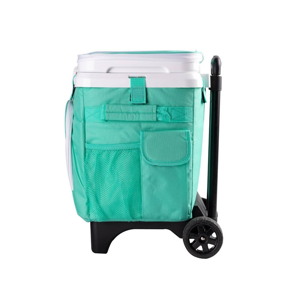 Igloo Cool Fusion Roller Cooler Mint 36 qt Shipt