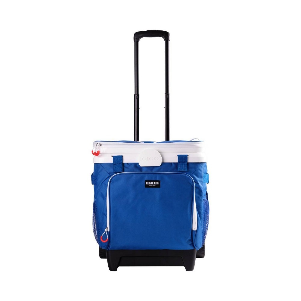 Igloo Cool Fusion Roller Cooler Majestic Blue 36 qt Shipt