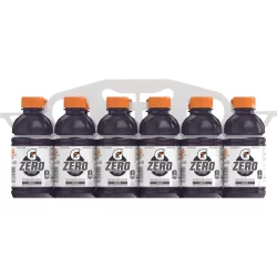 Gatorade G Zero Grape Sports Drink - 12pk/12 fl oz Bottles
