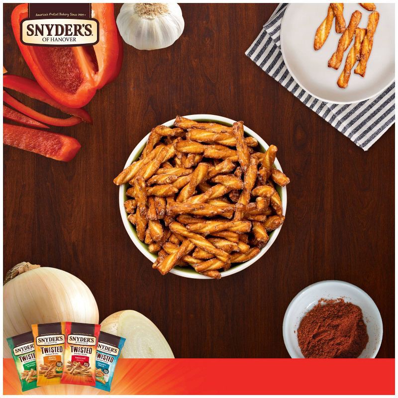 slide 3 of 9, Snyder's of Hanover Seasoned Twisted Pretzel Sticks - 12oz, 12 oz