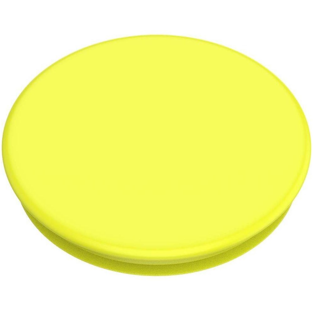 slide 2 of 5, PopSockets PopGrip Cell Phone Grip & Stand - Neon Jolt Yellow, 1 ct