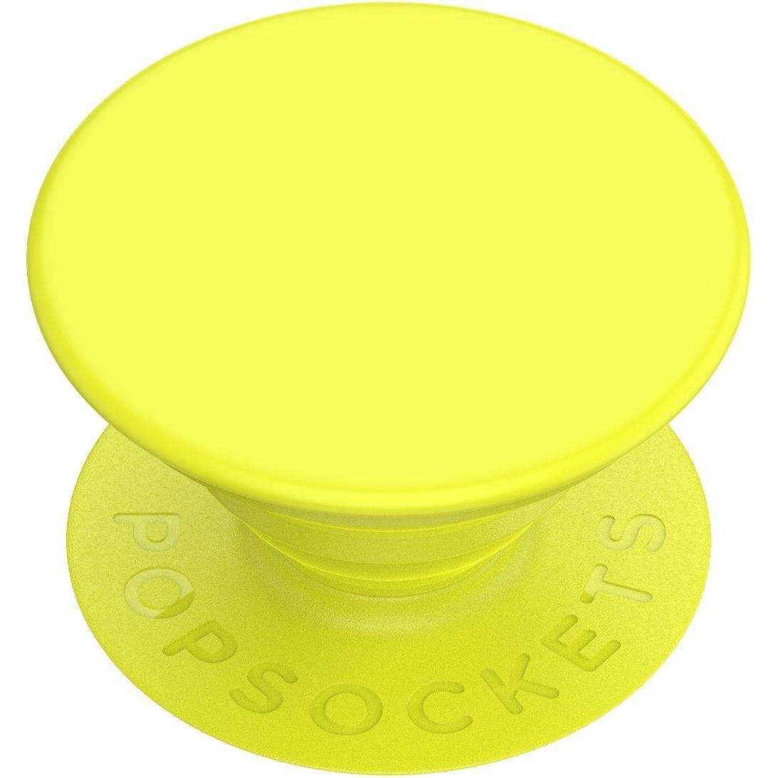 slide 1 of 5, PopSockets PopGrip Cell Phone Grip & Stand - Neon Jolt Yellow, 1 ct