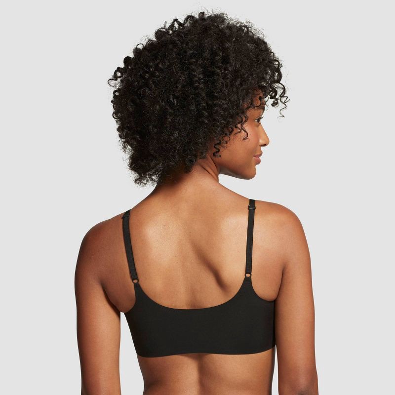 slide 2 of 5, True & Co. True Everybody Women's Adjustable Strap Triangle Bra - Black S: Wireless, Light Support, Removable Padding, 1 ct