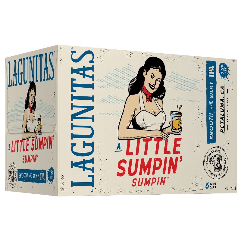 slide 2 of 5, Lagunitas Little Sumpin' Sumpin' Ale Beer - 6pk/12 fl oz Cans, 6 ct; 12 fl oz