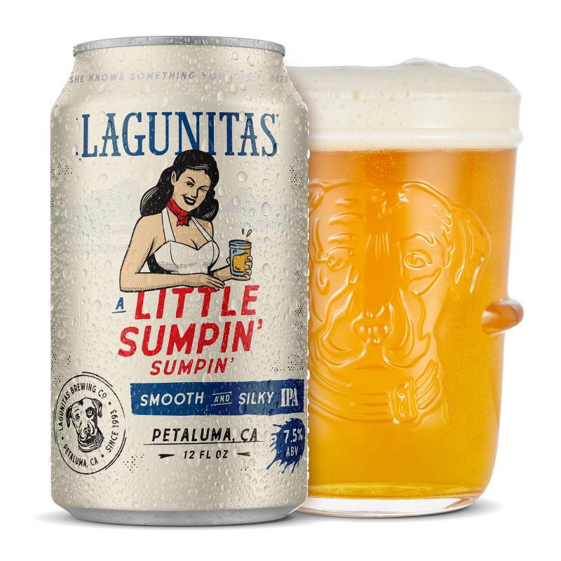 slide 3 of 6, Lagunitas Little Sumpin' Sumpin' Ale Beer - 6pk/12 fl oz Cans, 6 ct; 12 fl oz