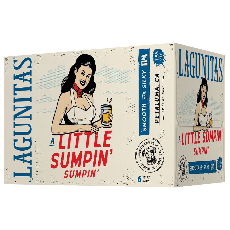 slide 3 of 5, Lagunitas Little Sumpin' Sumpin' Ale Beer - 6pk/12 fl oz Cans, 6 ct; 12 fl oz