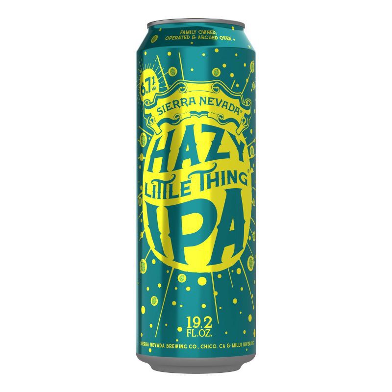 slide 1 of 9, Sierra Nevada Hazy Little Thing IPA Beer - 19.2 fl oz Can, 19.2 fl oz