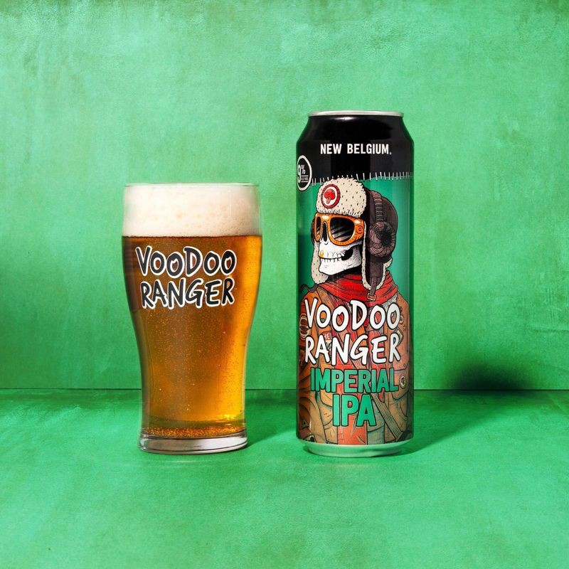slide 8 of 11, New Belgium Voodoo Ranger Imperial IPA Beer - 19.2 fl oz Can, 19.2 fl oz