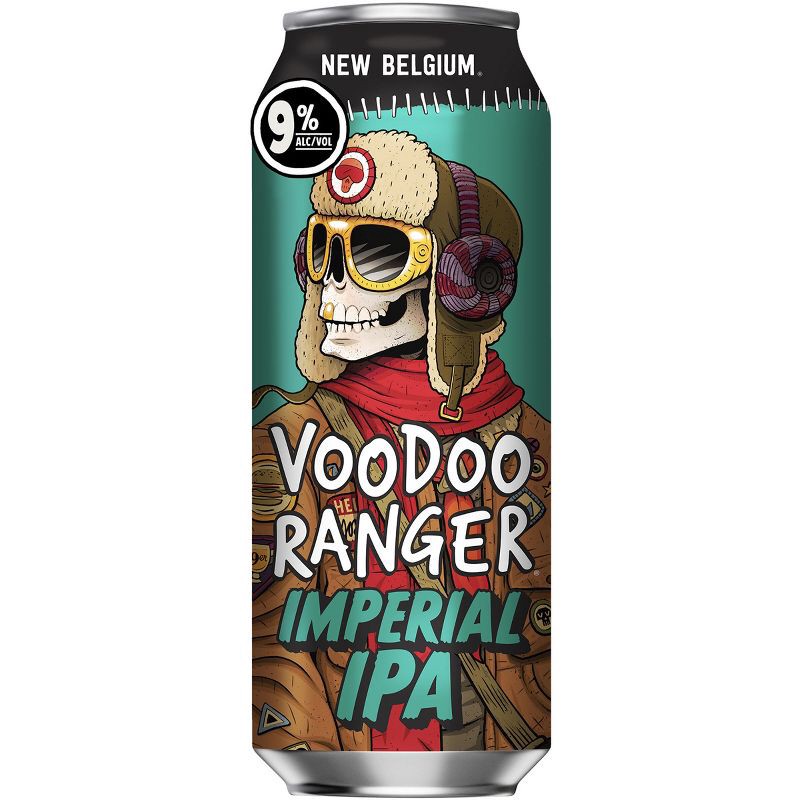 slide 1 of 11, New Belgium Voodoo Ranger Imperial IPA Beer - 19.2 fl oz Can, 19.2 fl oz