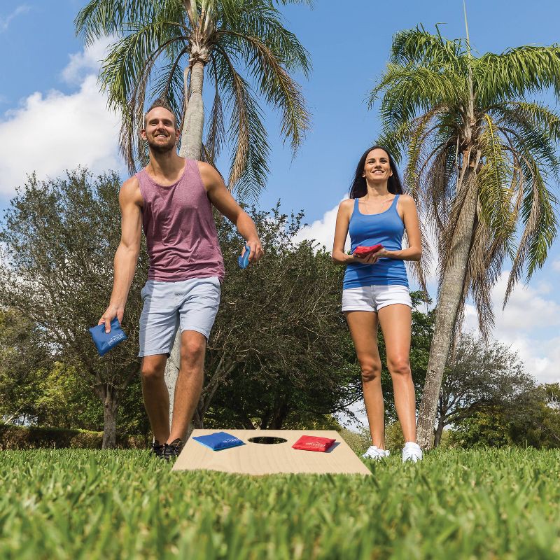 slide 2 of 6, Beyond Outdoors Wooden Bean Bag Toss, 1 ct