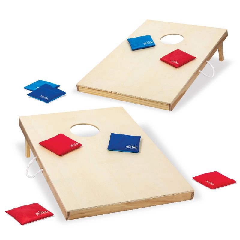 slide 1 of 6, Beyond Outdoors Wooden Bean Bag Toss, 1 ct