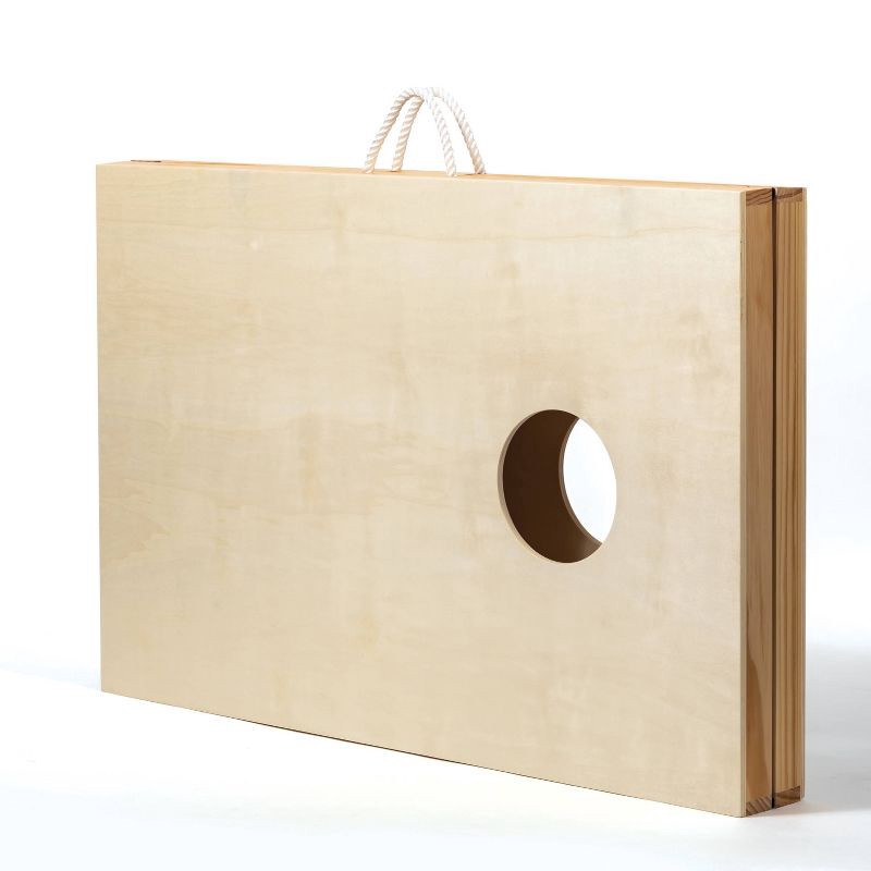 slide 5 of 6, Beyond Outdoors Wooden Bean Bag Toss, 1 ct
